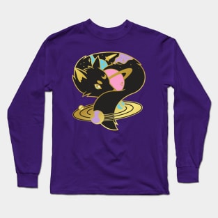 Moon Fox Long Sleeve T-Shirt